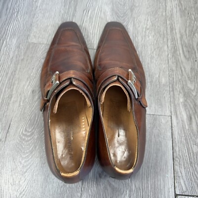 Magnanni 12437 Single Monk Strap, Brown MAde In Spain And 9M  display picture 2