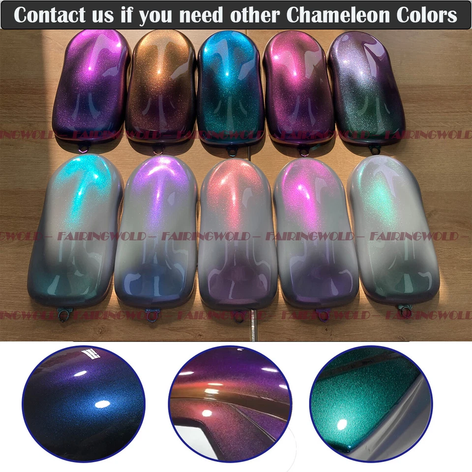 Комплект цветного обтекателя Chameleon с крышкой бака для SUZUKI GSXR600 GSXR750 2006 2007 - Изображение 3 из 4