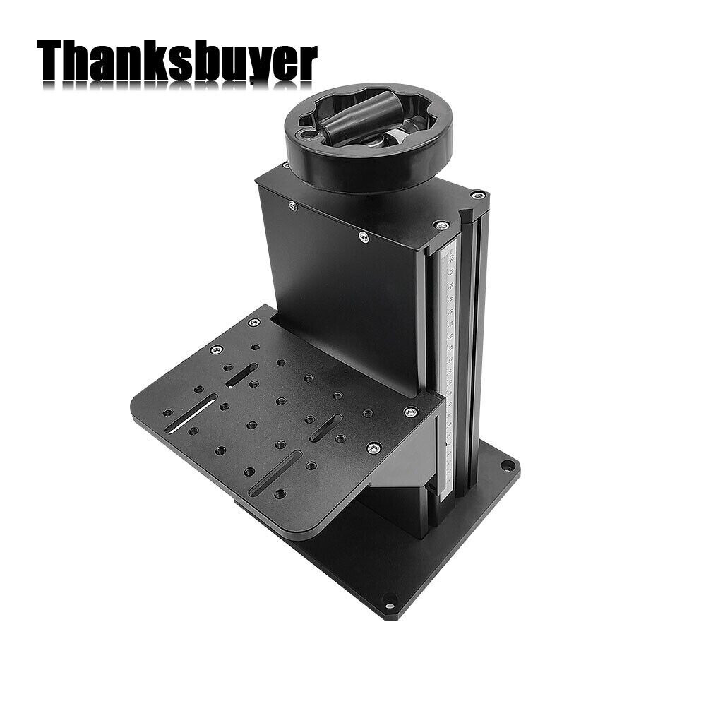 LZ-200 Z Axis Manual Lab Jack T-shaped Lead Screw w/ Stroke