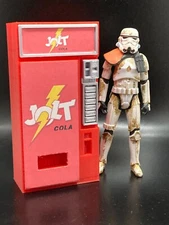 CUSTOM JOLT COLA VENDING MACHINE 3.75 INCH FIGURE STAR WARS GI JOE DIORAMA (K12)