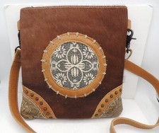 Myra Bag Cowhide Crossbody Bag Purse Western Boho Chic