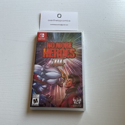 No More Heroes 3 - Nintendo Switch BRAND NEW SEALED