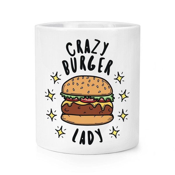 VerrüCkte Hamburger Damen Stars Makeup Pinsel Bleistift Topf Fast Food Spaß Witz-image