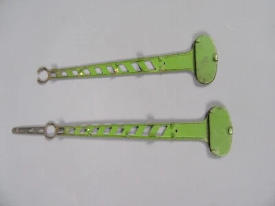 B212 Vintage Lionel USA Accessoires Barrière Verte en Métal Gauge Zéro 1:43 - Photo 1/4