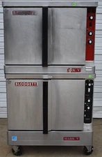 BLODGETT MARK V-100 DOUBLE CONVECTION OVEN ELECTRIC 208V 3PH