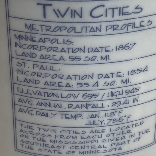 Starbucks Twin Cities Minneapolis St.Paul Mug 2007. #2 - Picture 6 of 8
