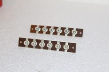 Pair of HH Smith 1266 Strip of 6 phono jack -new old stock -USA