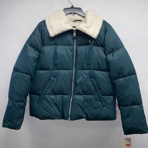 Levis Womens Juniors Faux-Sherpa-Lined 