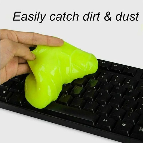 2XGel Dirt Cleaning Slime Super Clean Magic Car Laptop Keyboard Home Cleaner VIC - Picture 13 of 14