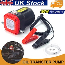 Motor Oil Change Pump Extractor Oil Diesel Fluid Suction Transfer Pump DC12V 80W