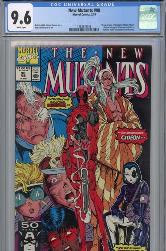 NEW MUTANTS #98 CGC 9.6 First DEADPOOL 1991