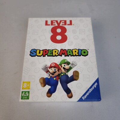Level 8 - Super Mario - Ravensburger 2022 - Kartenspiel - für 2-6 Spieler - NEU
