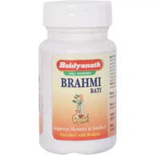 Baidyanath Brahmi Bati 80 Tablets, Improves Memory, Concentration & Intellect