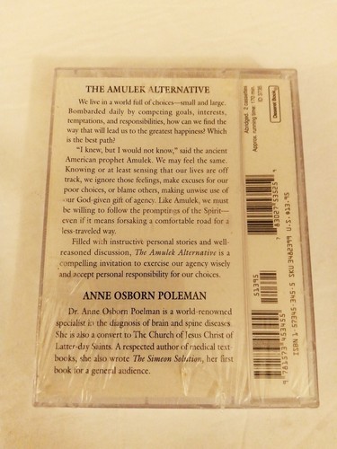 The Amulek Alternative Abridged Audiobook on Cassette by Anne Osborn Poelman New - Picture 2 of 2