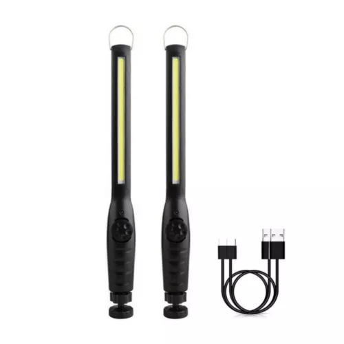 COB LED Rechargeable Work Light Magnetic Inspection Torch Lamp Flexible Cordless - Picture 21 of 31