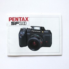 Pentax SF10 Camera Owners Manual Book Vintage