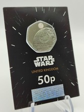 2024 UK STAR WARS ™ DEATH STAR BUNC 50p FINAL COIN Of 4 AN ICON OF THE EMPIRE