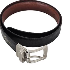 Cartoni  Reversible Leather Belt 32"