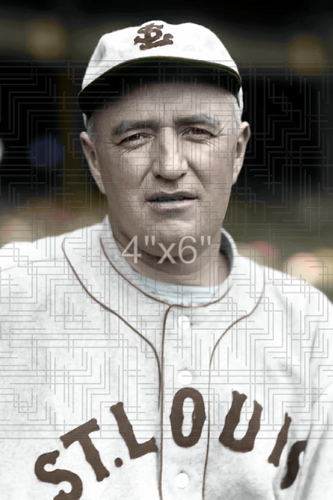 Dan Howley - 1927 St. Louis Browns - elige un estilo - estampado a color - Imagen 2 de 2
