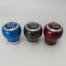1x Real Carbon Fiber 6s Gear Shift Knob For Subaru Brz 2012 - 2024 For Toyota 86