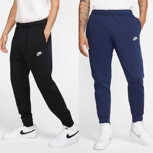 NIKE Pantaloni Tuta Uomo Interno Felpato Jogger Standard Fit Fondo Polsino  32971 | eBay