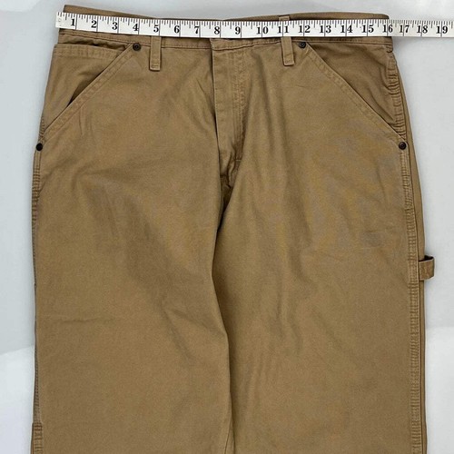 Pantalón Carpintero Wrangler - 32′′ Cintura Beige Algodón - Imagen 3 de 12