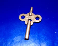 Vintage West Germany Dual Clock Winding Key HR 75 280 (size 4 & 000)