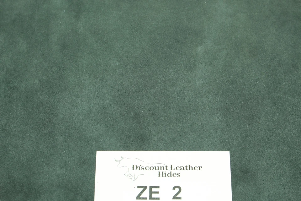 NEW Just in! BLACK CRUST LEATHER (no finish) 15" x 15" ZE 2 - Image 4 of 4