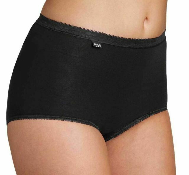 sloggi 10005037 Womens High Rise 4 Pack 