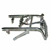 FüR Royal Enfield 350 500Cc Hinten GepäCk Touring TräGer Licht Schutz Chrom ECS