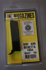 Fits Beretta 1934 MAGAZINE 380 ACP 7RD MAG CLIP .380 Mags USA - 4M - NEW