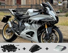 MS White Black Fairing Fit for YAMAHA 2022-2024 YZF R7 Injection Bodywork l006