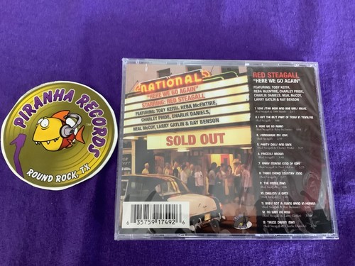 Country 6CD Bundle Red Steagall 2 SEALED 4 USED Piranha Records - Foto 11 di 17