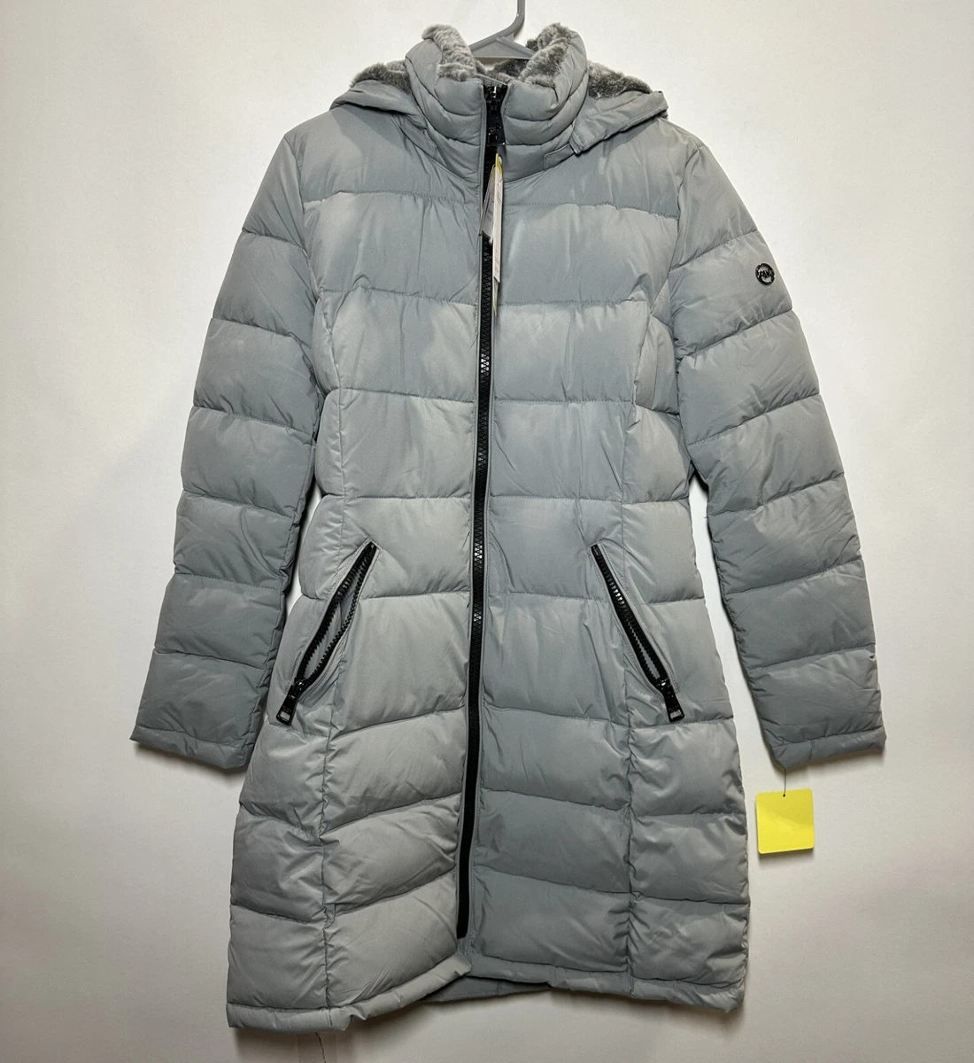 Ladies grey store parka coat