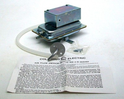 NEW DRI STEEM 406190 HEATING/COOLING APPLIANCE RH-3-B1 1/2PSI AIR FLOW SWITCH KB