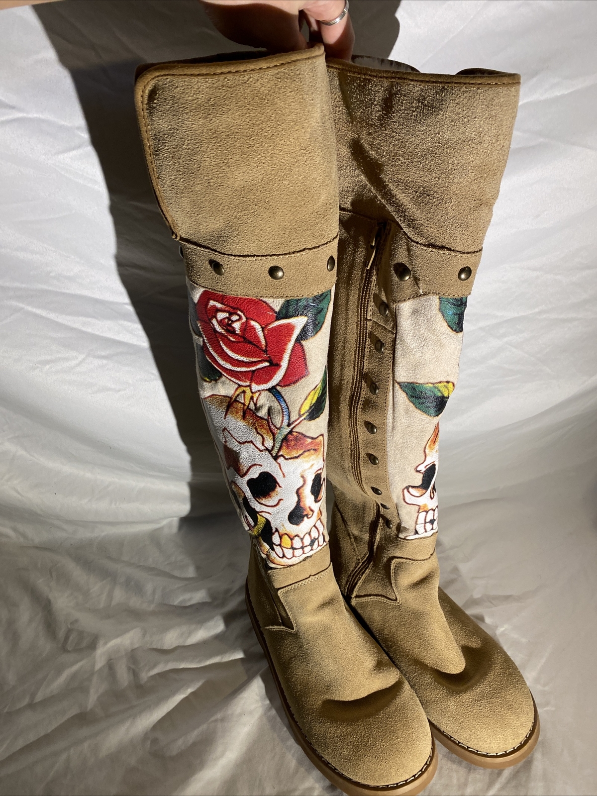 roses shoes and boots