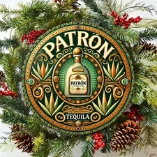 Patron Tequila Sign Aluminum Weatherproof Sign Funny