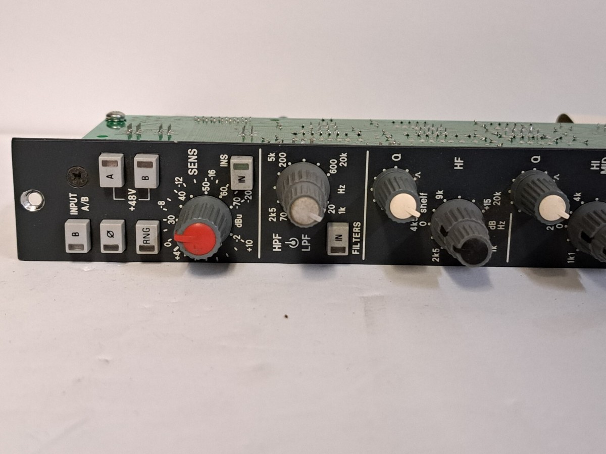 【CHANNEL S】サンプラー　SAMPLER 5’7 soundcraft series five 5 channel strip mono input mixing