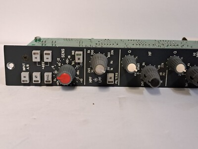 soundcraft series five 5 channel strip mono input mixing
