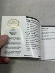 The Bugs Bunny Crazy Castle Nintendo  NES Instruction Manual Only