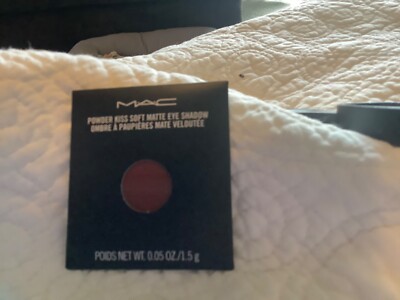 MAC Powder Kiss Matte Eye Shadow Full Size  NIB *DEVOTED TO CHILI*