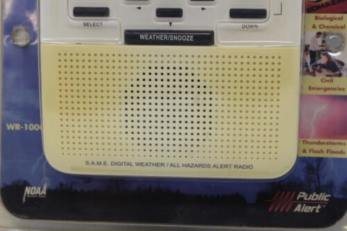 Midland WR-100 All Weather Radio, Public Alert, Emergency Broadcast, NOAA SMS - Picture 4 of 11
