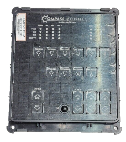 LIPPERT 2022325622 GRAND DESIGN 341RDS COMPASS CONNECT MONITOR PANEL *S69 - Picture 2 of 5