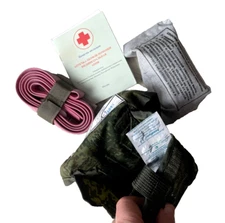 Russian Army first aid kit APPI-01 with pouch digi FLORA EMR full kit