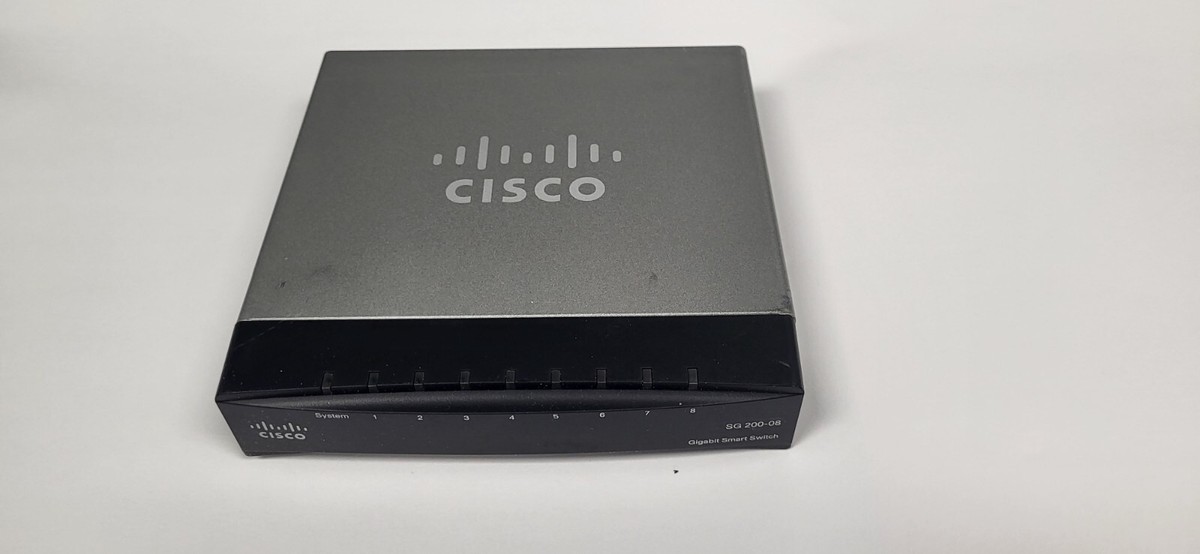 Cisco(SmallBusiness) (SLM2008T-JP) SG200-08-JP 8ポート 10/100/1000 ギガビットスマートスイッチ SG200-08-JP Amazon.com: Cisco SG200-08 8-port Gigabit Smart Switch