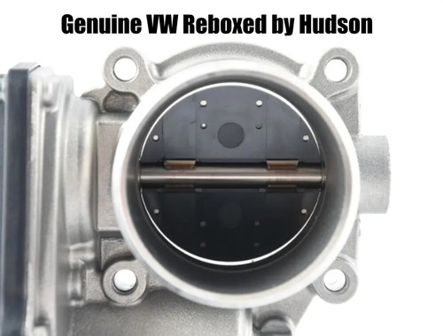 Genuine VW Throttle Body Reboxed by Hudson VOLKSWAGEN OE Part # 06F133062T - Foto 2 di 4