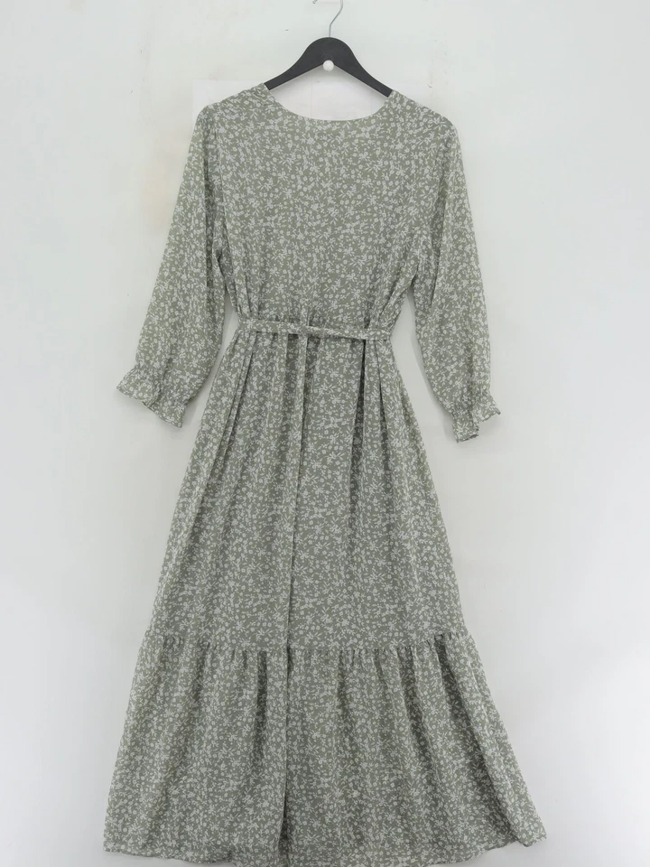 La Redoute Skater Maxi Dress in Green - Image 2 of 4