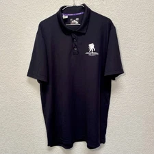 Under Armour WWP Polo Mens L Black - Wounded Warrior Project -Short Sleeve Shirt