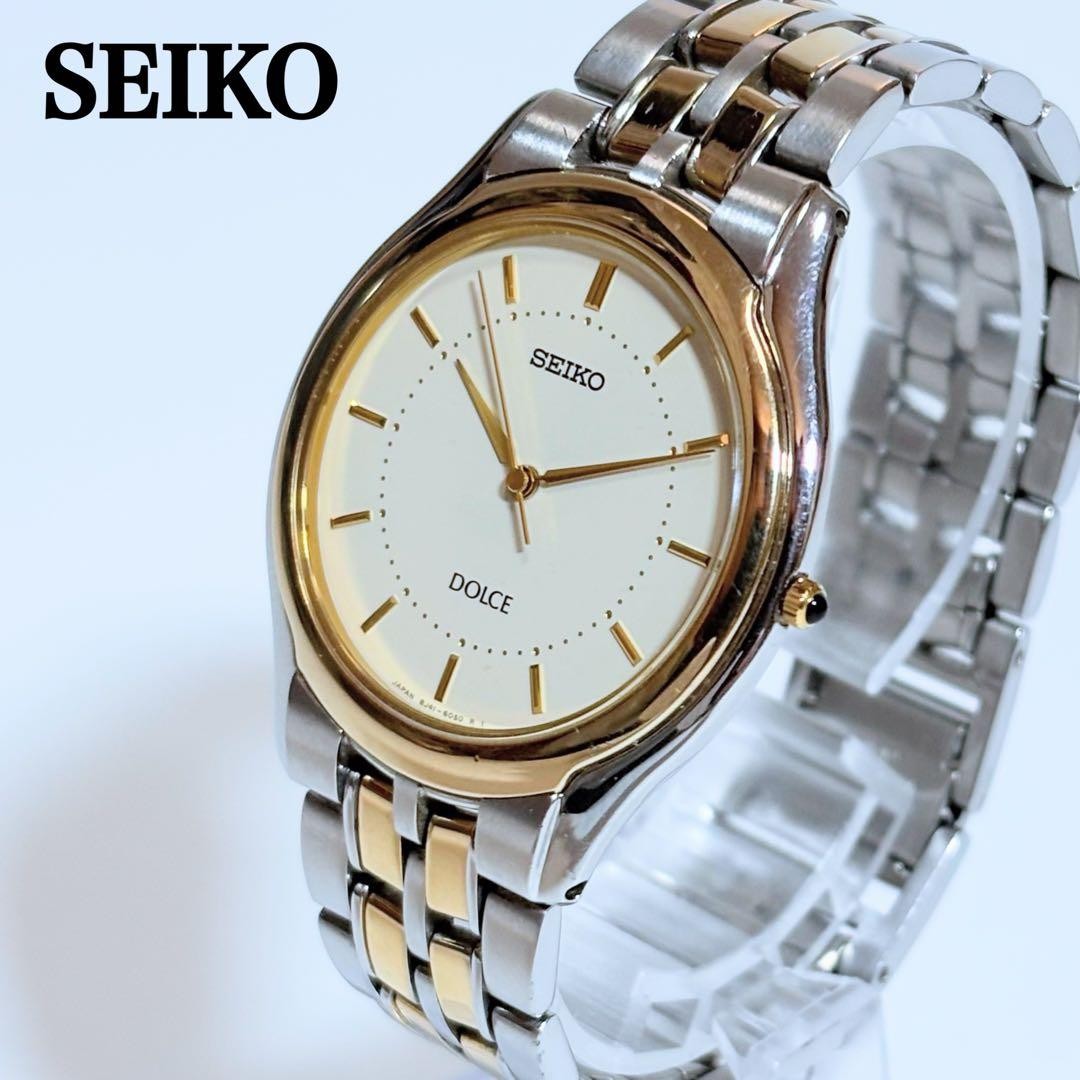 White Replaced Quartz Dolce Stainless Watch Steel 8J41-6030 Battery Dial Seiko - VintageWatches.PK White Replaced Quartz Dolce Stainless Watch Steel 8J41-6030 Battery Dial Seiko - vintagewatches.pk
