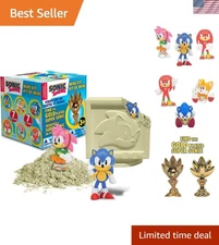 Sonic The Hedgehog Minekit – Dig-and-Discover Toy with Amy's Hammer, 7 Figures